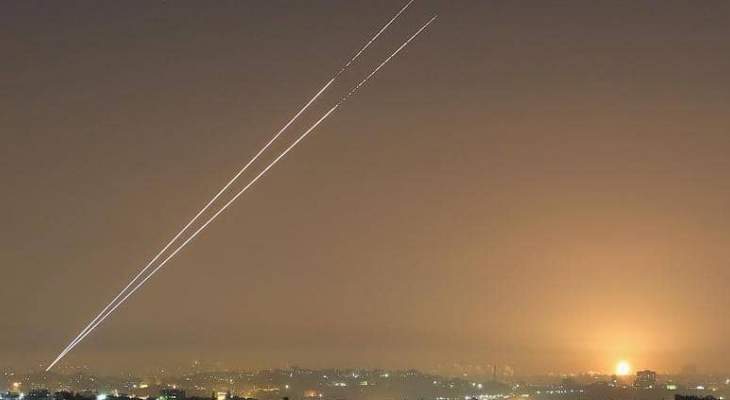 إطلاق صواريخ من قطاع غزة ودوي صافرات الإنذار في تل أبيب