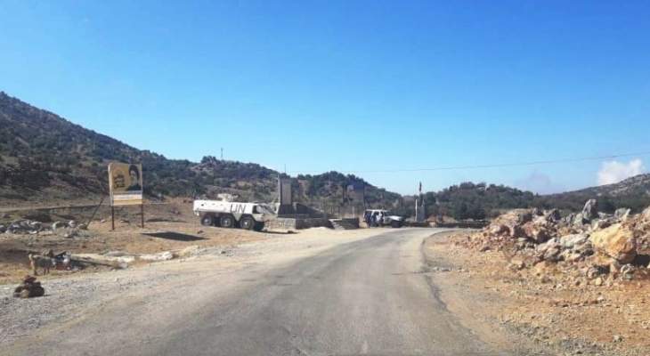 النشرة:قوة إسرائيلية تفقدت السياج الحدودي تزامنا مع دوريات للجيش واليونيفيل