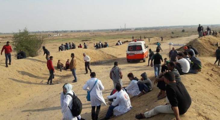 وسائل إعلام فلسطينية: 6 جرحى برصاص الجيش الإسرائيلي على حدود غزة
