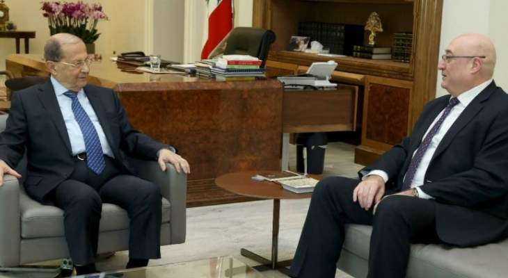 الرئيس عون استقبل جوزيف أبو فاضل وأكد أهمية تطبيق الدستور والقوانين