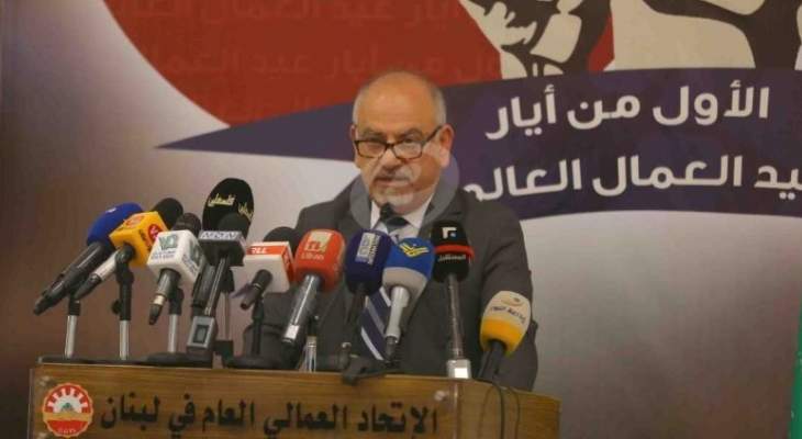 جباوي: لن نسمح بالمس بحقوقنا بأي ظرف من الظروف
