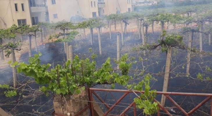 الدفاع المدني:إخماد حريق داخل منزل في الكرك وحريق دوالي عنب في مجدل عنجر