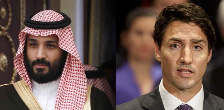 ترودو: أكدت لولي العهد السعودي أن كندا ستدافع دائما عن حقوق الإنسان