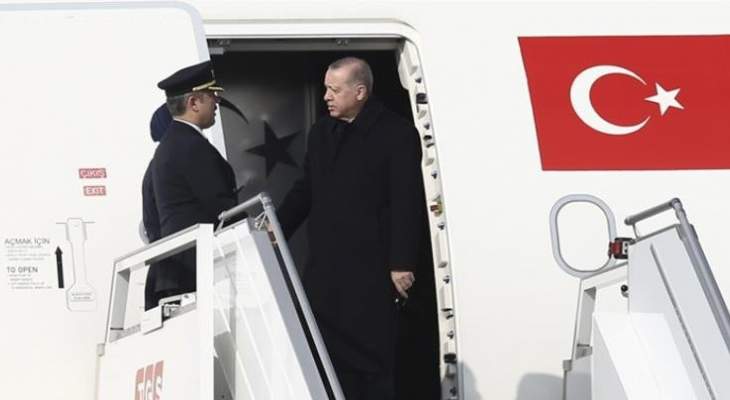 أردوغان توجه الى موسكو في إطار زيارة رسمية تستغرق يوما واحدا