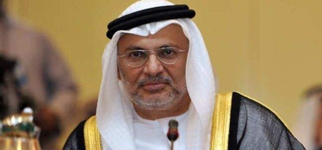 قرقاش: الإمارات تؤكد دعمها الكامل للتوصل لحل دائم وعادل لقضية فلسطين