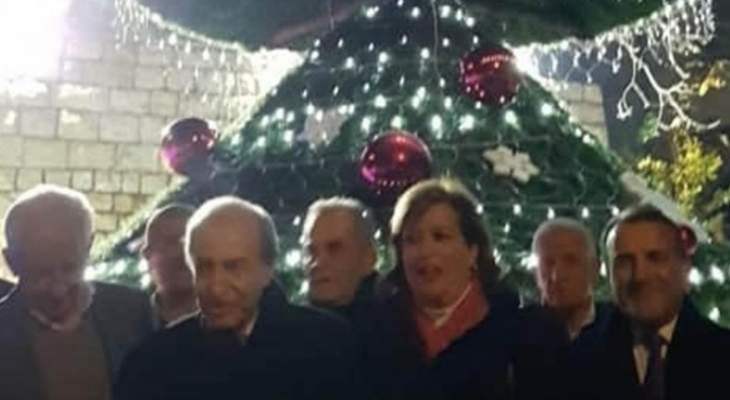 بلدية راشيا الفخار أضاءت شجرة الميلاد وأقامت ريسيتالا ميلاديا بالمناسبة