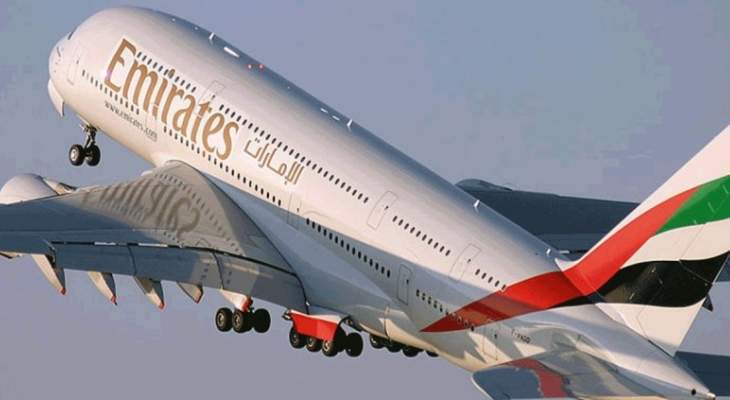 رويترز:أنباء عن إصابة نحو 100 راكب بوعكة صحية على رحلة لطيران الإمارات