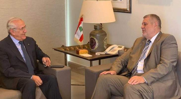 سليمان التقى كوبيش: نرحب بالحرص الدولي على الاستقرار في لبنان
