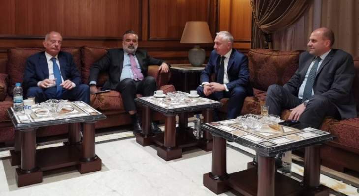 وفد من اللجنة البرلمانية اللبنانية الارمنية زارت سفير ارمينيا وبحثت معه سبل التعاون