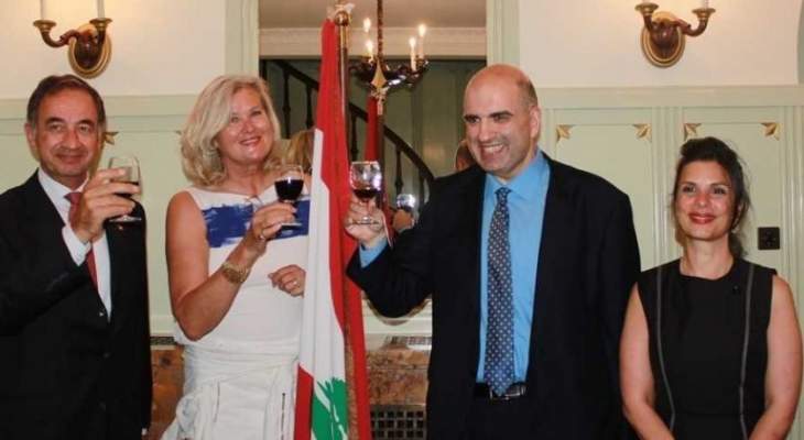 سفيرة لبنان في سويسرا كرمت الوفد اللبناني المشارك في يوم النبيذ اللبناني