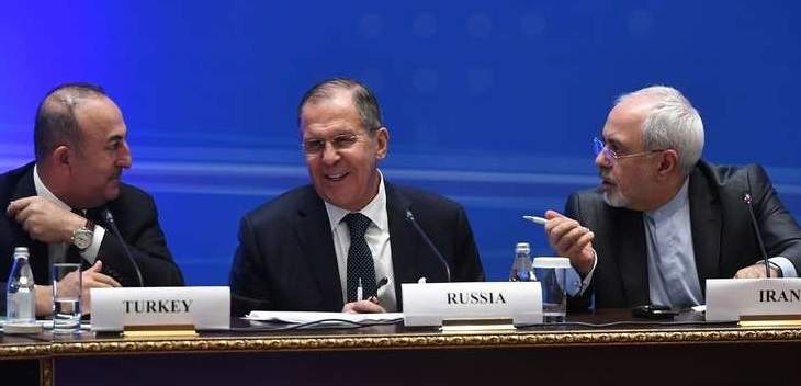 خارجية روسيا: لقاء بين لافروف وظريف وجاويش أوغلو في موسكو السبت بشأن سوريا 