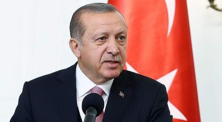 أردوغان:مضطرون لاتخاذ تدابير ضد التهديدات بسب استمرار الحرب بسوريا والعراق
