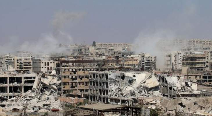 النشرة: مقتل 5 مدنيين بسقوط صواريخ على أحياء حلب