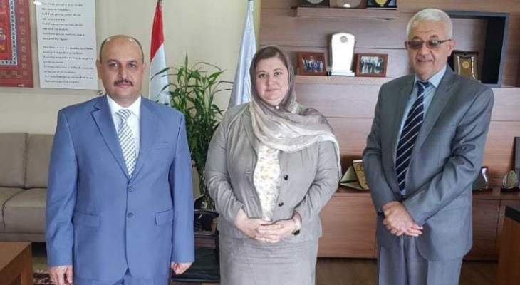 رئيسة الجامعة الإسلامية استقبلت المستشار الثقافي الجديد للسفارة العراقية