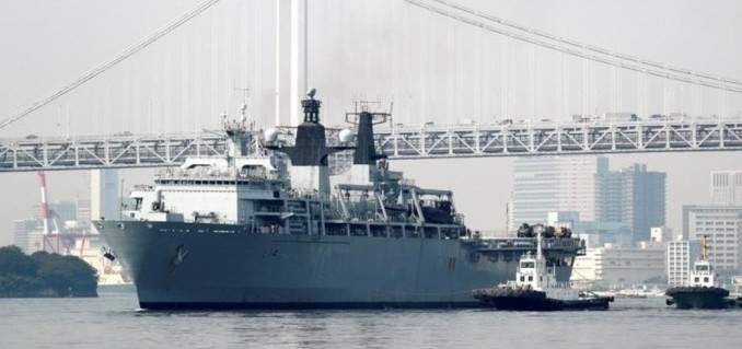 وصول سفينة برمائية هجومية بريطانية إلى طوكيو وسيجري على متنها تدريبات عسكرية