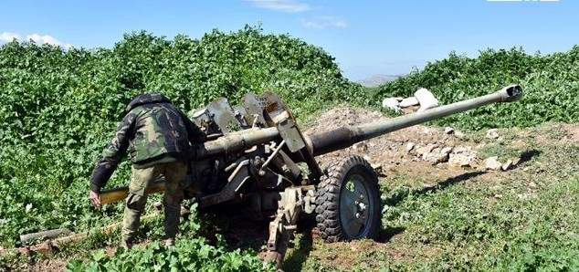 "سانا": الجيش السوري قضى على مجموعات مسلحة في ريف حماة الشمالي