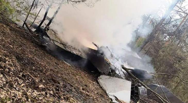 تحطم طائرة تابعة للقوات الجوية البولندية في محافظة مازوفيتسي في بولندا