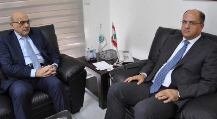 وزير الزراعة استقبل الأمين العام للمجلس الأعلى السوري اللبناني