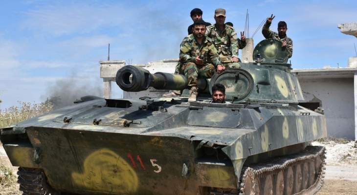 الجيش السوري يبسط سيطرته على قرى الجمازية وباب الطاقة والمستريحة بريف حماة