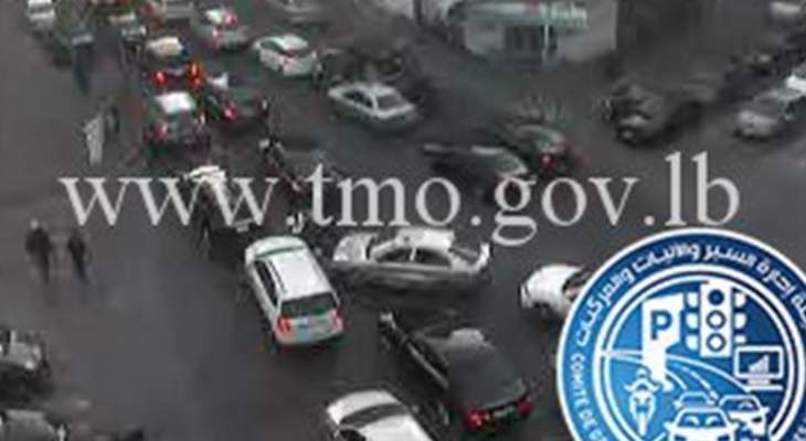 التحكم المروري: حركة المرور كثيفة على شارع فردان بيروت
