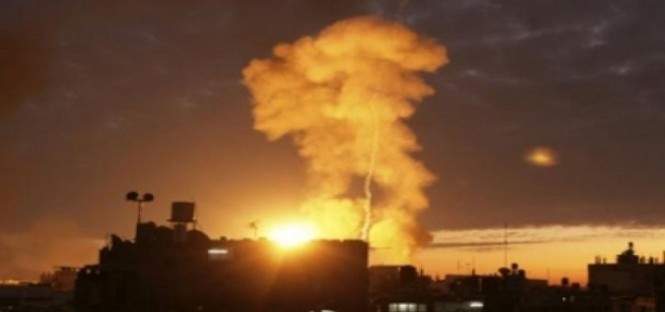 الجيش الإسرائيلي يقصف موقع رصد للقسام في غزة