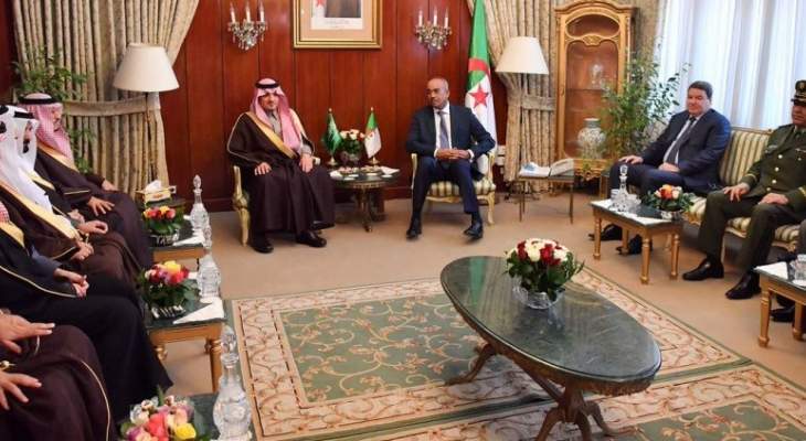وزير داخلية السعودية ونظيره الجزائري استعرضا العلاقات الثنائية والتعاون المشترك