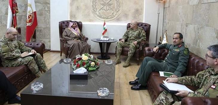 قائد الجيش التقى سفيري السعودية وألمانيا ومدير الإستخبارات الأسترالية