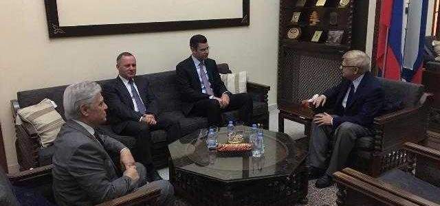طوني فرنجية يلتقي السفير الروسي في لبنان