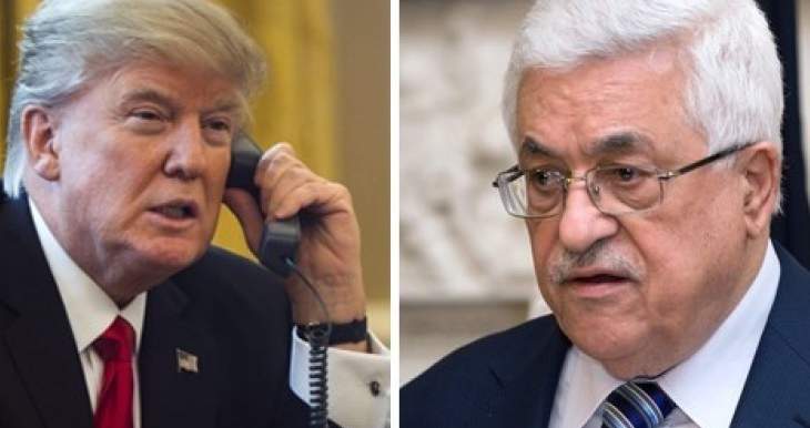 الرئاسة الفلسطينية: ترامب أبلغ عباس نيته نقل سفارة أميركا إلى القدس