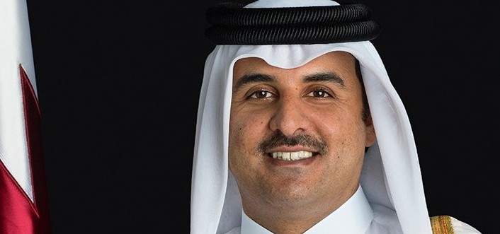 وصول أمير قطر إلى بيروت للمشاركة في القمة العربية الاقتصادية