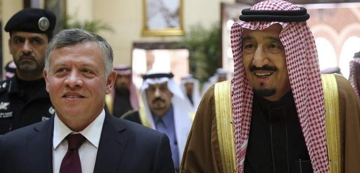 الملك سلمان أكد للملك عبدالله أن السعودية تضع كل إمكانياتها بخدمة الأردن
