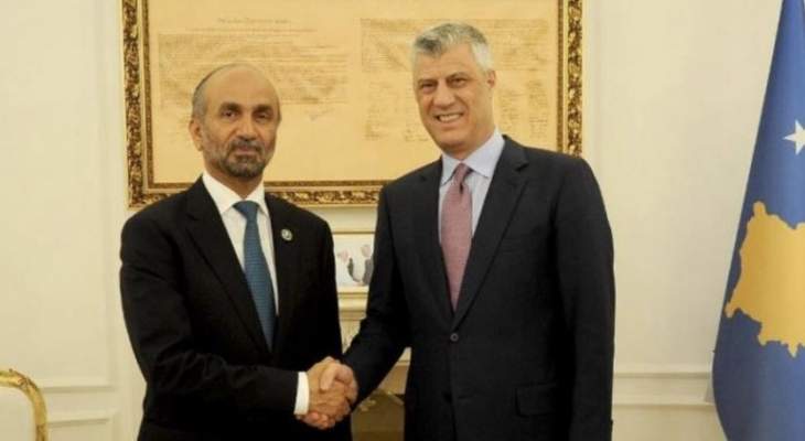 رئيس كوسوفو يمنح الجروان  لقب سفير للنوايا الحسنة   