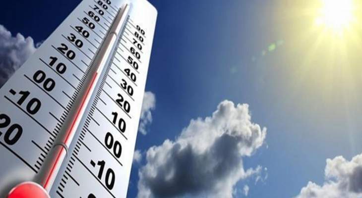 رئيس دائرة التقديرات بمصلحة الأرصاد الجوية بمطار بيروت: الحرارة ستعود مساء لطبيعتها