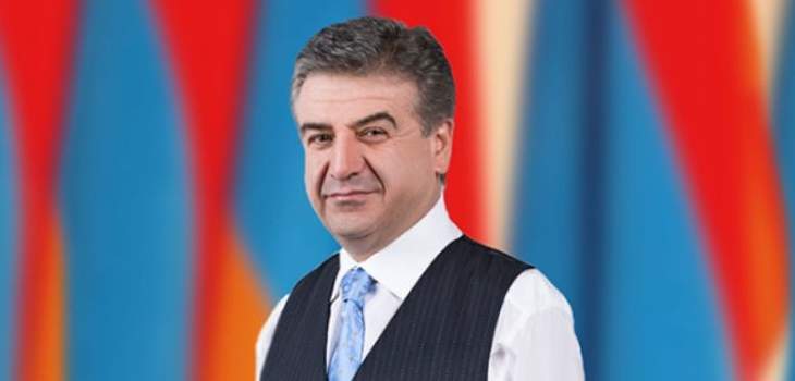 رئيس وزراء ارمينيا: ممتنون لتوطيد العلاقات الاقتصادية مع لبنان