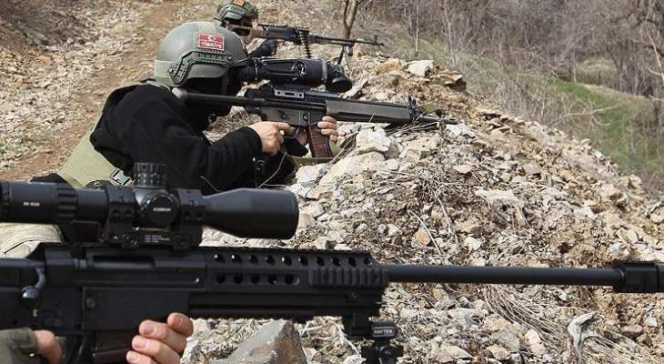 الجيش التركي: تحييد مسلحَين اثنين في ولاية هكاري جنوب شرقي البلاد