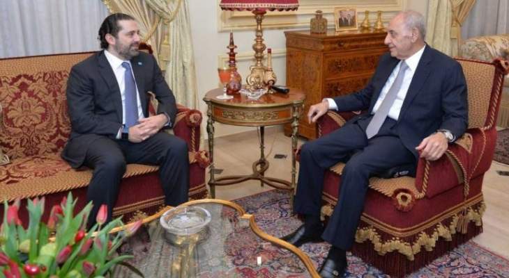 بري للحريري: من يؤلّف الحكومة أنت أم باسيل وحصتنا مع حزب الله 8 وزراء