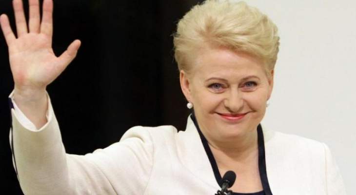 رئيسة ليتوانيا: ندرس طرد ضباط الاستخبارات الروس من البلاد