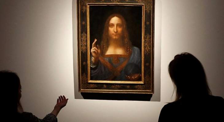 بيع لوحة المسيح لدافينشي بـ 450.3 مليون دولار