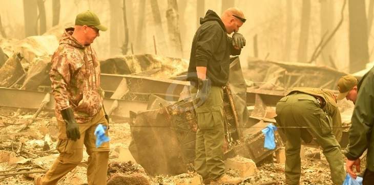 ارتفاع حصيلة ضحايا الحرائق في كاليفورنيا إلى 59 قتيلا و130 مفقودا