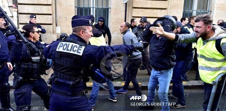 الحدث: الشرطة الفرنسية توقف 192 متظاهرا من "السترات الصفراء"