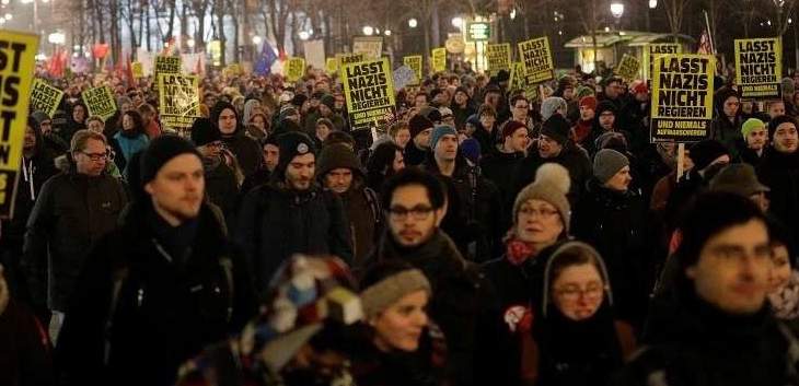 مظاهرات في النمسا احتجاجا على العنصرية