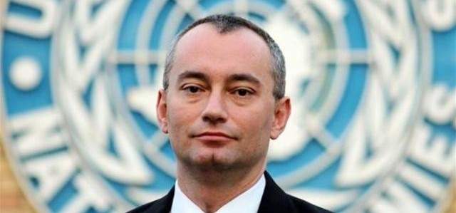 ملادينوف: للانضمام للأمم المتحدة بالتنديد بإطلاق الصواريخ العشوائية تجاه إسرائيل