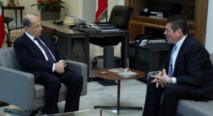 الرئيس عون استقبل سفير لبنان في اليابان وبحث معه قضية كارلوس غصن