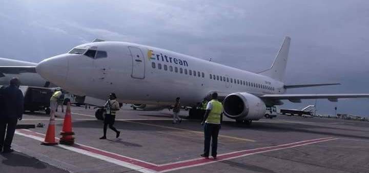 الخطوط الجوية الإريترية بدأت تسيير رحلات منتظمة إلى أديس أبابا