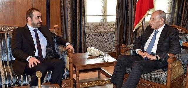 بري يتلقى دعوة من السفير العراقي لزيارة العراق