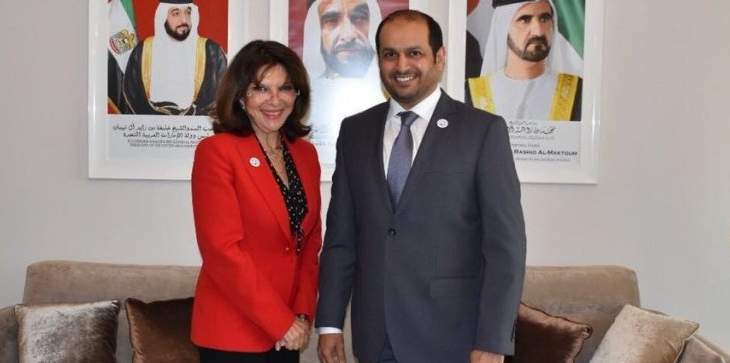 سفير الإمارات بحث مع عضو مجلس الشيوخ الفرنسي ناتالي غوليت بالأوضاع العامة