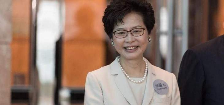  رئيسة حكومة هونغ كونغ تعلن &quot;تعليق&quot; مشروع القانون المثير للجدل حول تسليم مطلوبين للصين