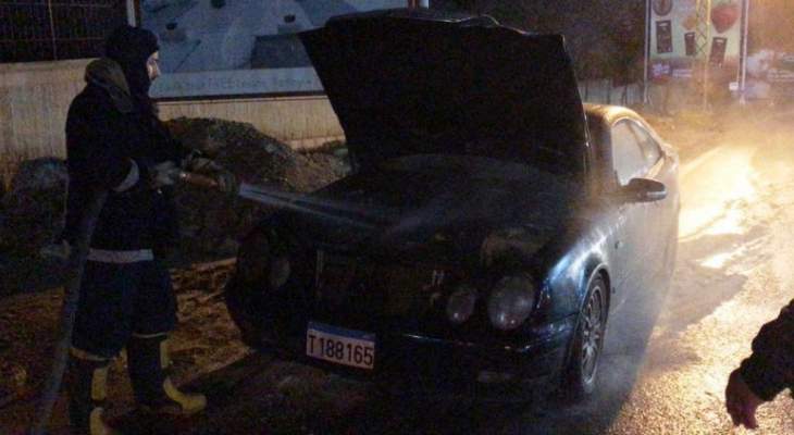 الدفاع المدني: إخماد حريق داخل سيارة في سهيلة وآخر شب داخل شقة في أبي سمراء