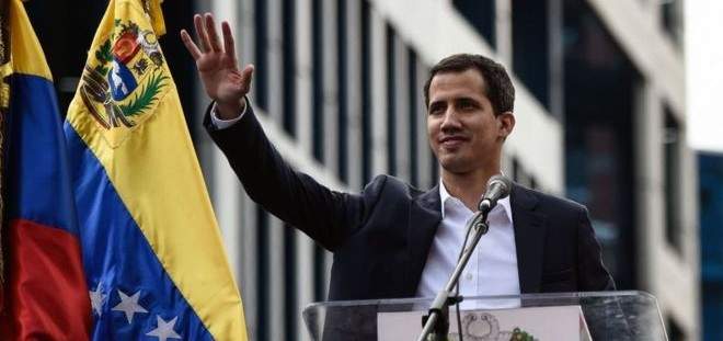 غوايدو دعا الى تظاهرات جديدة في فنزويلا في 23 شباط 