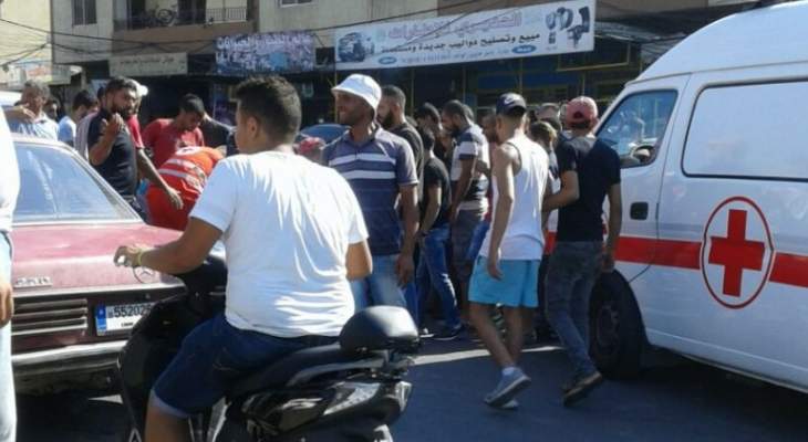 اصابة مواطن جراء حادث صدم في منطقة جبل البداوي 